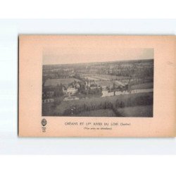 CREANS et les Rives du Loir, vue prise en aéroplane - état