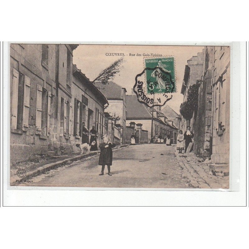 COEUVRES - Rue des Gais-Voisins - très bon état