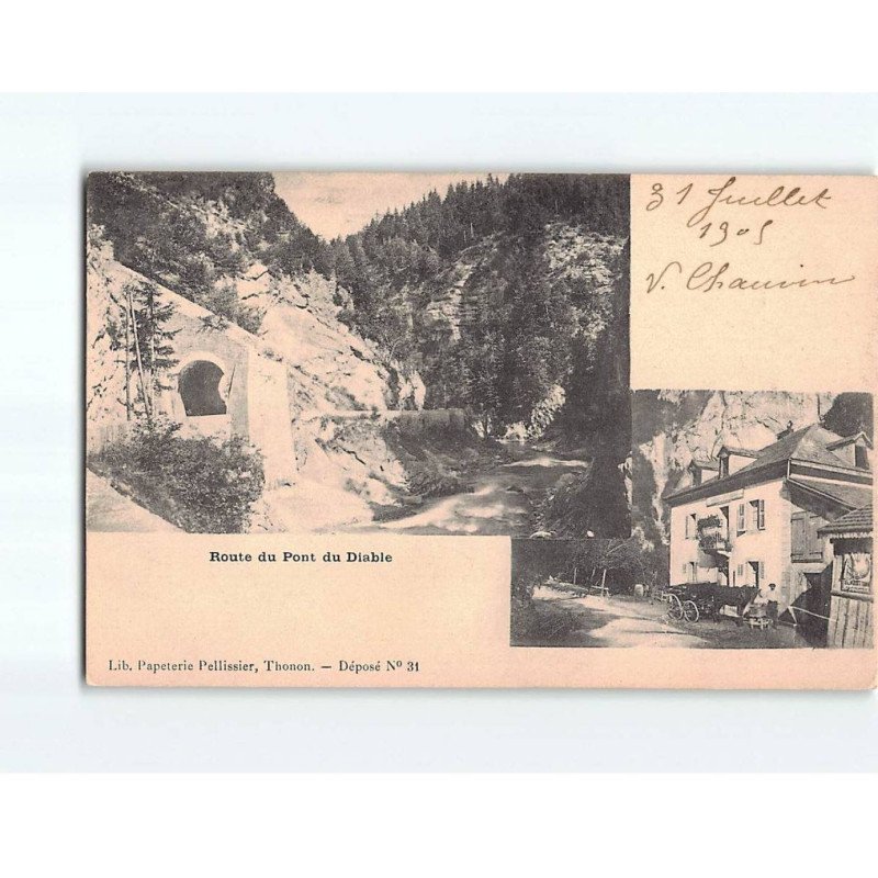 Route du Pont du Diable - très bon état