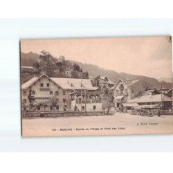 MORZINE : Entrée du village et Hôtel des Alpes - très bon état