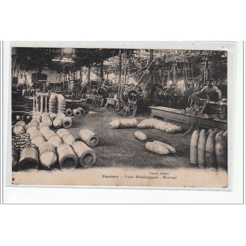 PAMIERS - Usine métallurgique - Montage - très bon état PAMIERS - Usine métallurgique - Montage - très bon état