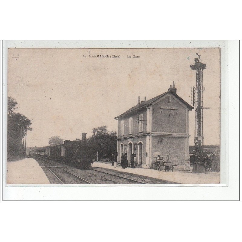 MARMAGNE - La Gare - très bon état