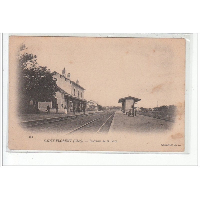 SAINT FLORENT - Intérieur de la Gare - très bon état