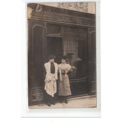 BASTIA - CARTE PHOTO -  Boutique de Modes et deux vendeuses - Photographe: J.Moretti - très bon état