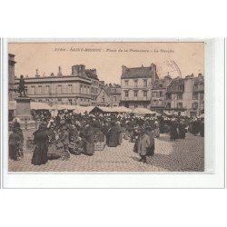 SAINT BRIEUC - Place de la Préfecture - Le Marché - état