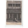 VERNON - Hôtel-Restaurant des Fleurs 63, rue Carnot et 6, rue Potard - très bon état