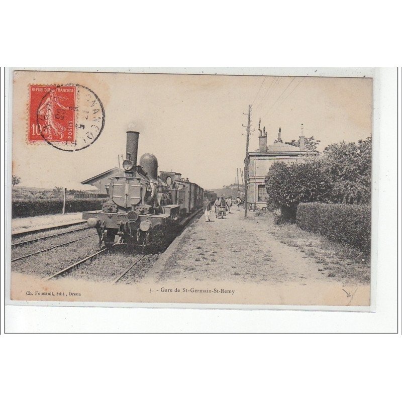 EURE - Gare de SAINT GERMAIN SAINT REMY - état