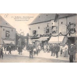 HENRICHEMONT - Fêtes des 15 et 16 Août 1908 - Un Quartier de la Place - très bon état