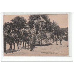 CHATEAUROUX - Fêtes de CHATEAUROUX Juin 1910- Char de la Maison Cusson - très bon état