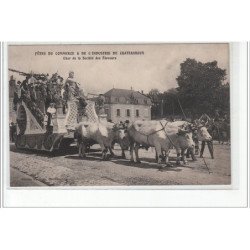 CHATEAUROUX - Fête du Commerce & de l'Industrie de Châteauroux - Char de la Société des Eleveurs - très bon état