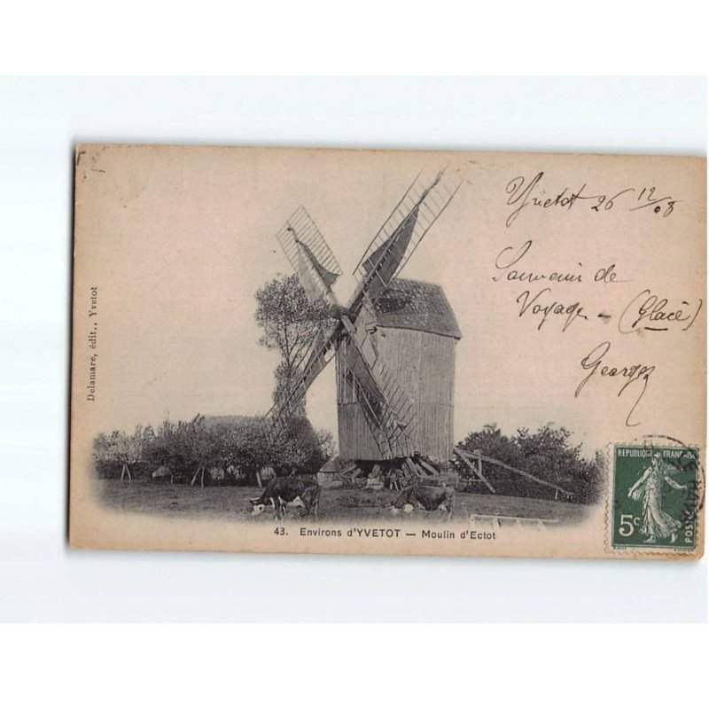 Moulin d'Ectot - état Moulin d'Ectot - état