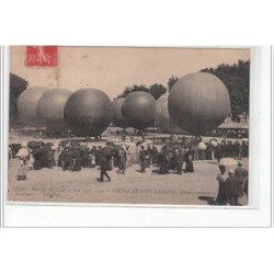 TOURS - Fête des 13,14 et 15 Juin 1908: Course des Sept Ballons: derniers préparatifs - très bon état