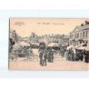FAUVILLE : La Place du Marché - état