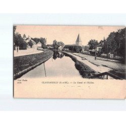 CLAYE SOUILLY : le Canal et l'Eglise - état