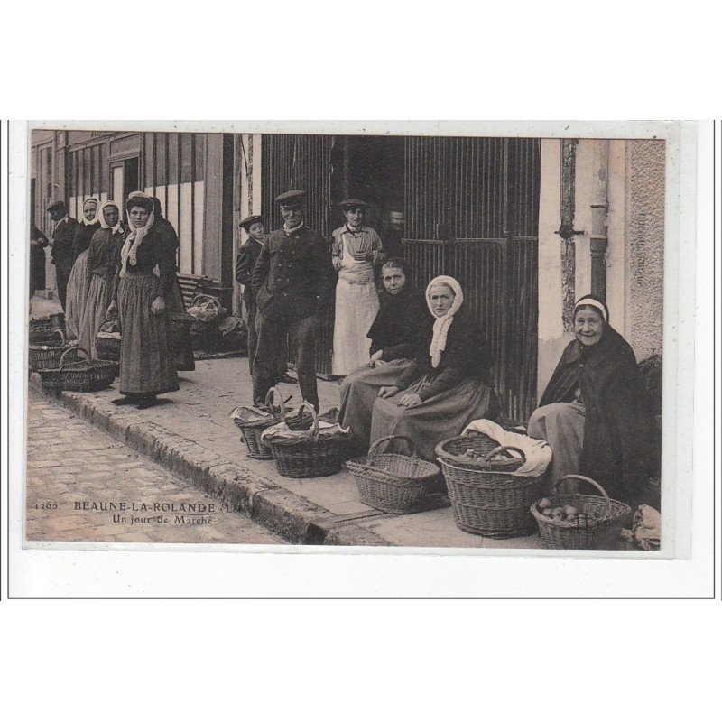 BEAUNE LA ROLANDE - Un jour de marché - très bon état