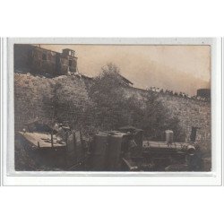 Environs de FIGEAC - CARTE PHOTO - ACCIDENT FERROVIAIRE 1904 - très bon état