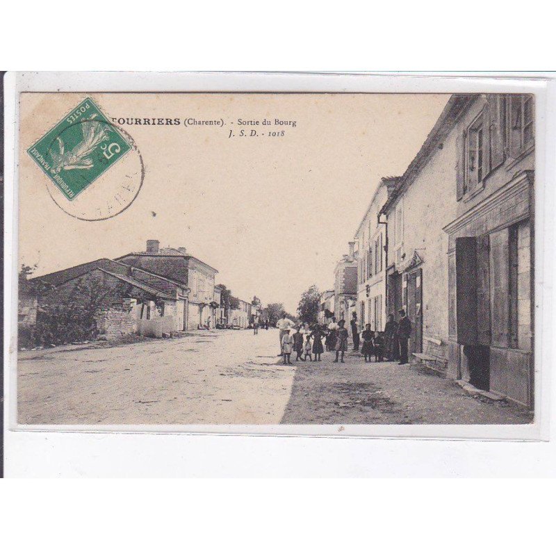 TOURRIERS: sortie du bourg - état