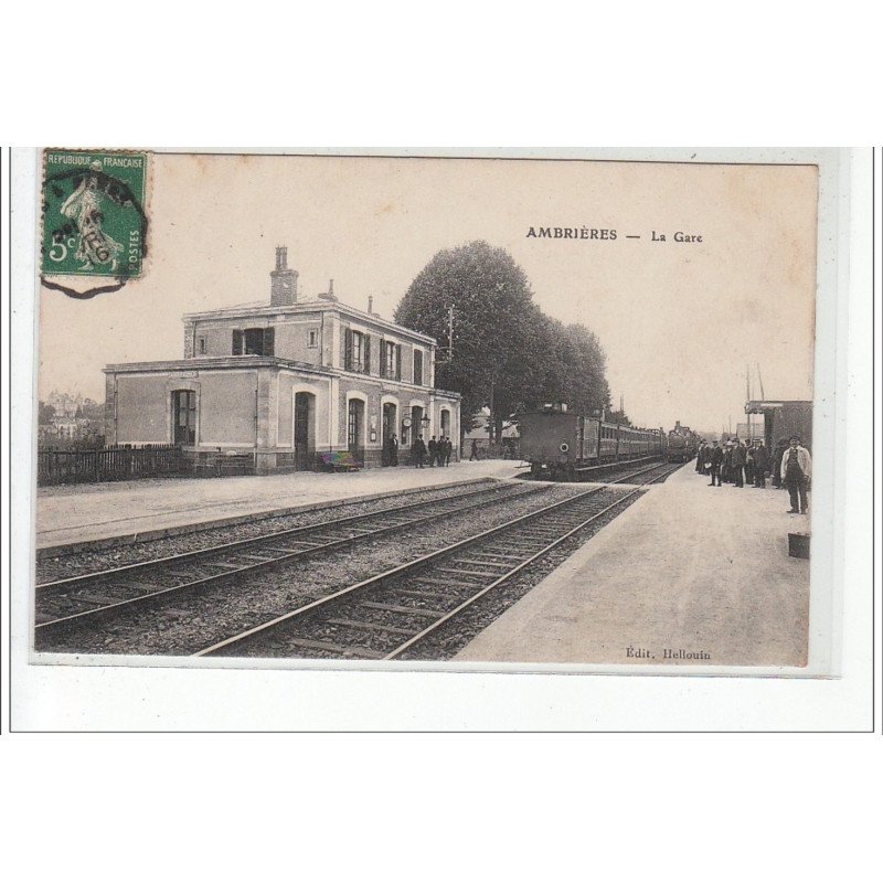 AMBRIERES - La Gare - très bon état