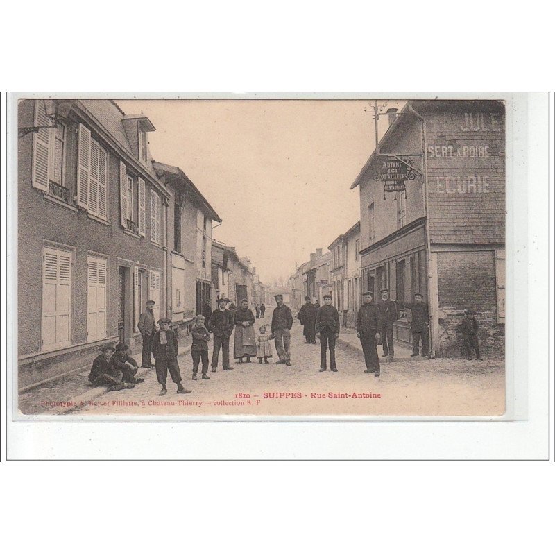 SUIPPES - Rue Saint Antoine - très bon état