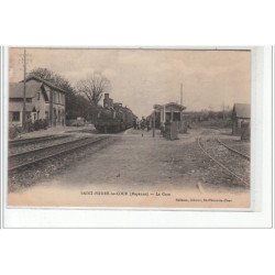 SAINT PIERRE LA COUR - La gare - très bon état