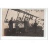 Environs de NANCY - CARTE PHOTO - AVIATION 15 et 16 Juillet 1922 - femme Aviateur - très bon état