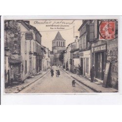 MONTMOREAU: rue du boulivent - très bon état