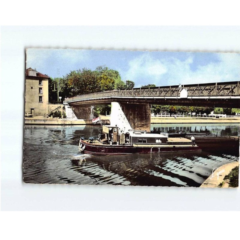CROISSY SUR SEINE : Le pont de Bougival - très bon état