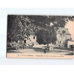 ECQUEVILLY : Intérieur de la Ferme de la Muette - très bon état