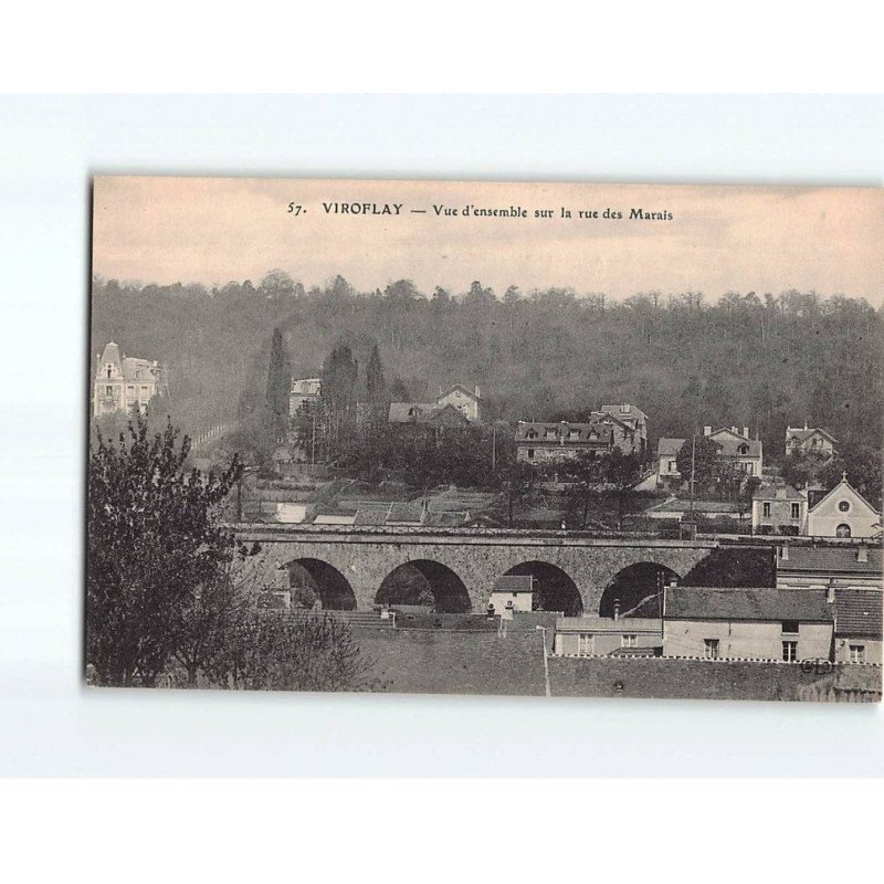 VIROFLAY : Vue d'ensemble sur la rue des Marais - très bon état VIROFLAY : Vue d'ensemble sur la rue des Marais - très bon état