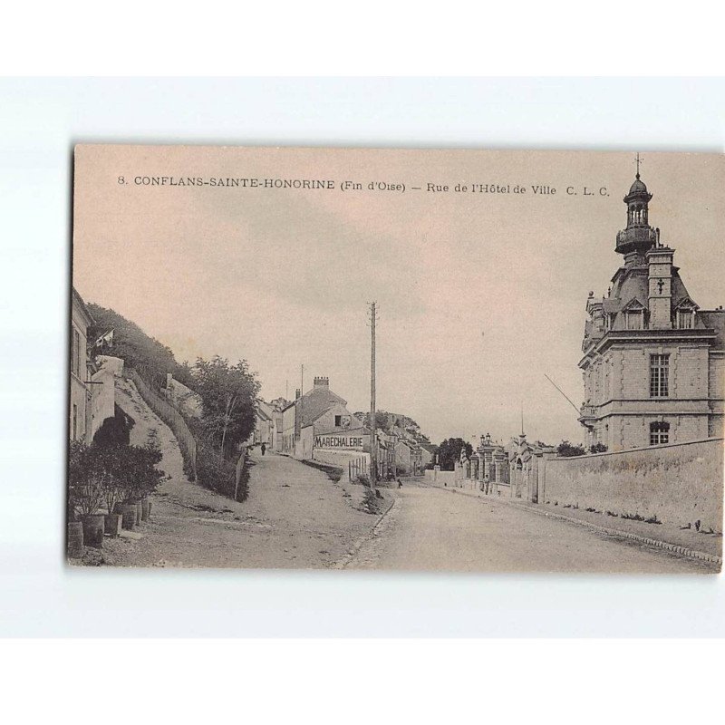 CONFLANS SAINT HONORINE : Rue de l'Hôtel de Ville - très bon état CONFLANS SAINT HONORINE : Rue de l'Hôtel de Ville - très bon état
