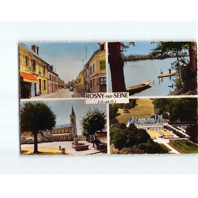 ROSNY SUR SEINE : Carte Souvenir - très bon état ROSNY SUR SEINE : Carte Souvenir - très bon état