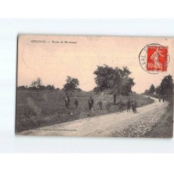 ORGEVAL : Route de Montamet - état