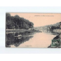 BOUGIVAL : Les bords de la Seine et le Pont - très bon état