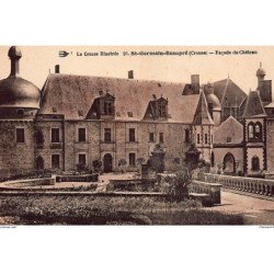 SAINT-GERMAIN-BEAUPRE : facade du chateau - tres bon etat