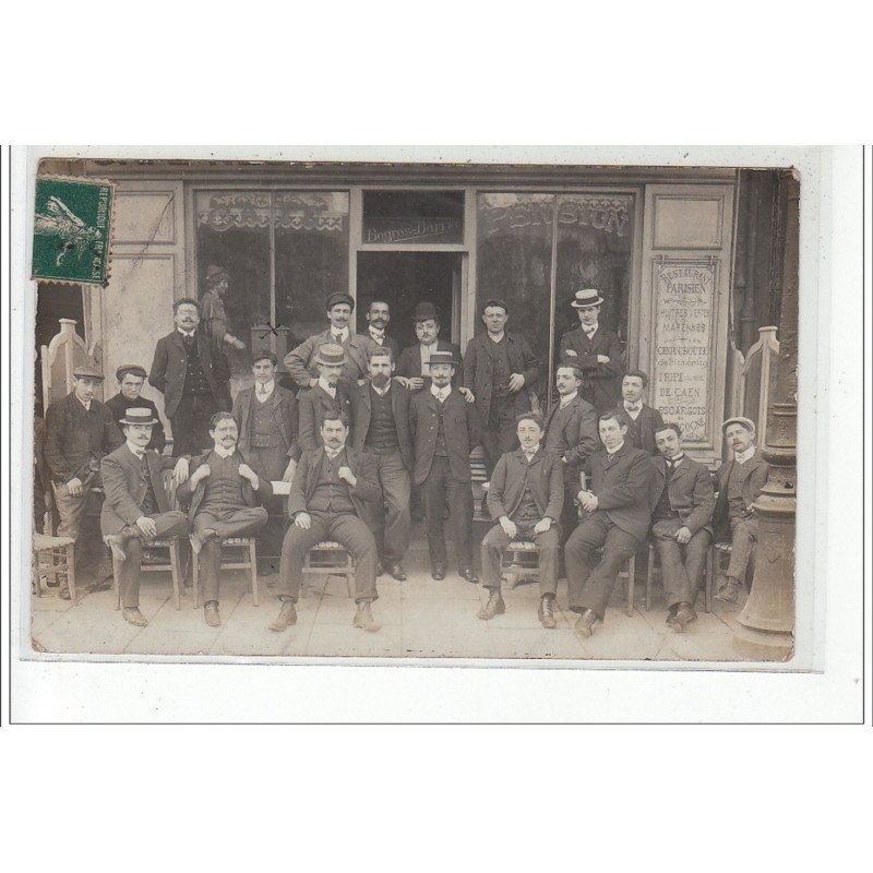 CLERMONT FERRAND - CARTE PHOTO - Restaurant Bogros-Barriet - très bon état