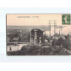 CONFLANS FIN D'OISE : Le pont Eiffel - état