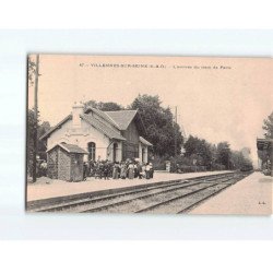 VILLENNES SUR SEINE : L'arrivée du train de Paris - très bon état