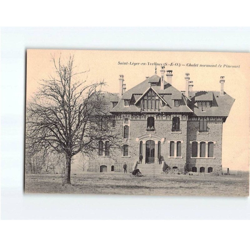 SAINT LEGER EN YVELINES : Chalet Normand de Pincourt - très bon état