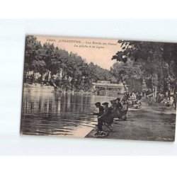 CHARENTON : Les bords du Canal, la pêche à la ligne - très bon état