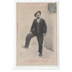 Catastrophe de BAREGES - Mr Langlade, père de deux fillettes victimes de l'avalanche du 2 février 1907 - très bon état
