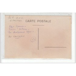 LES CHARMEAUX - CARTE PHOTO - FANFARE  - très bon état