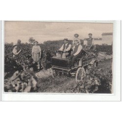 RHONE - BEAUJOLAIS - VENDANGES - CARTE PHOTO  - très bon état