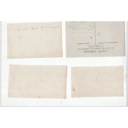 VILLEFRANCHE SUR SAONE - 1 CARTE PHOTO et 3 PHOTOS: usine Vermorel 1910 - les employés  - très bon état