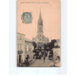 SAINT HILAIRE LA PALUD : Eglise et Grande Rue - état