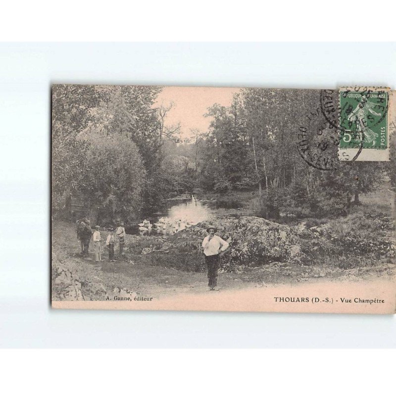 THOUARS : Vue champêtre - très bon état
