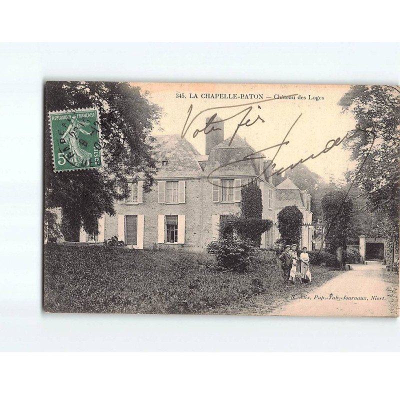 LA CHAPELLE BATON : Château des Logis - très bon état LA CHAPELLE BATON : Château des Logis - très bon état