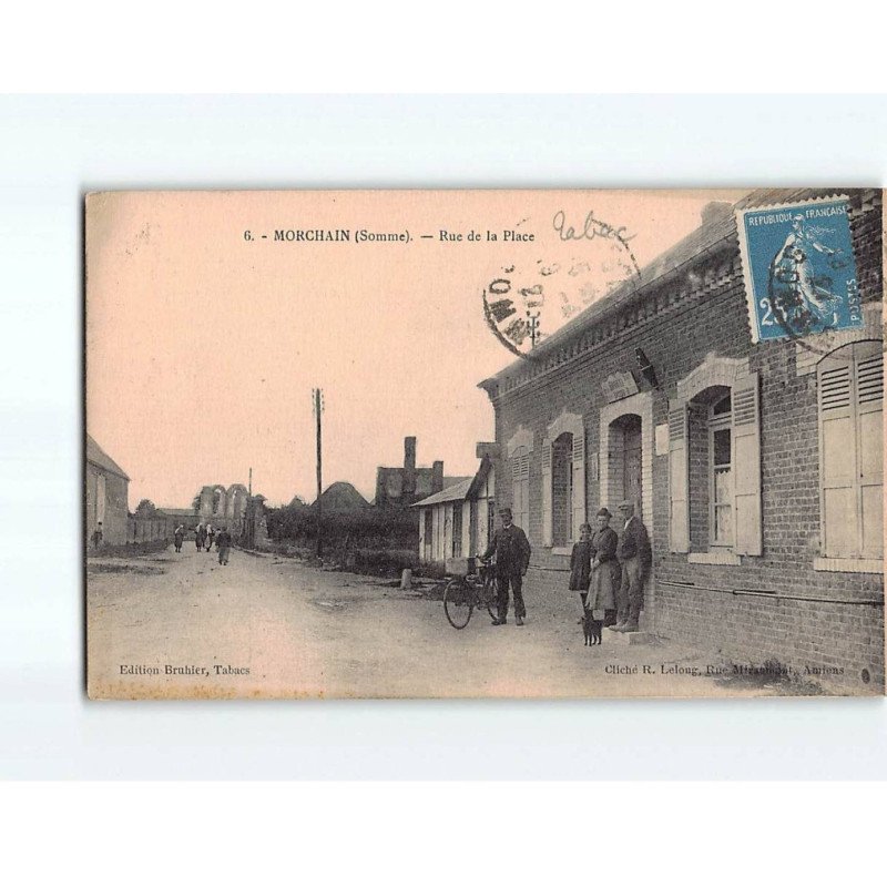 MORCHAIN : Rue de la Place - état