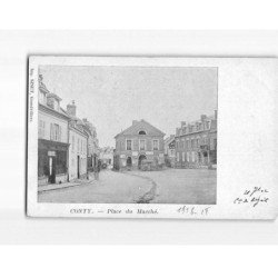 CONTY : Place du Marché - état