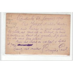 THONES - CARTE PHOTO - CONSCRITS - très bon état