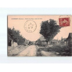 LICOURT : Entrée du Pays, route de Nesle - état